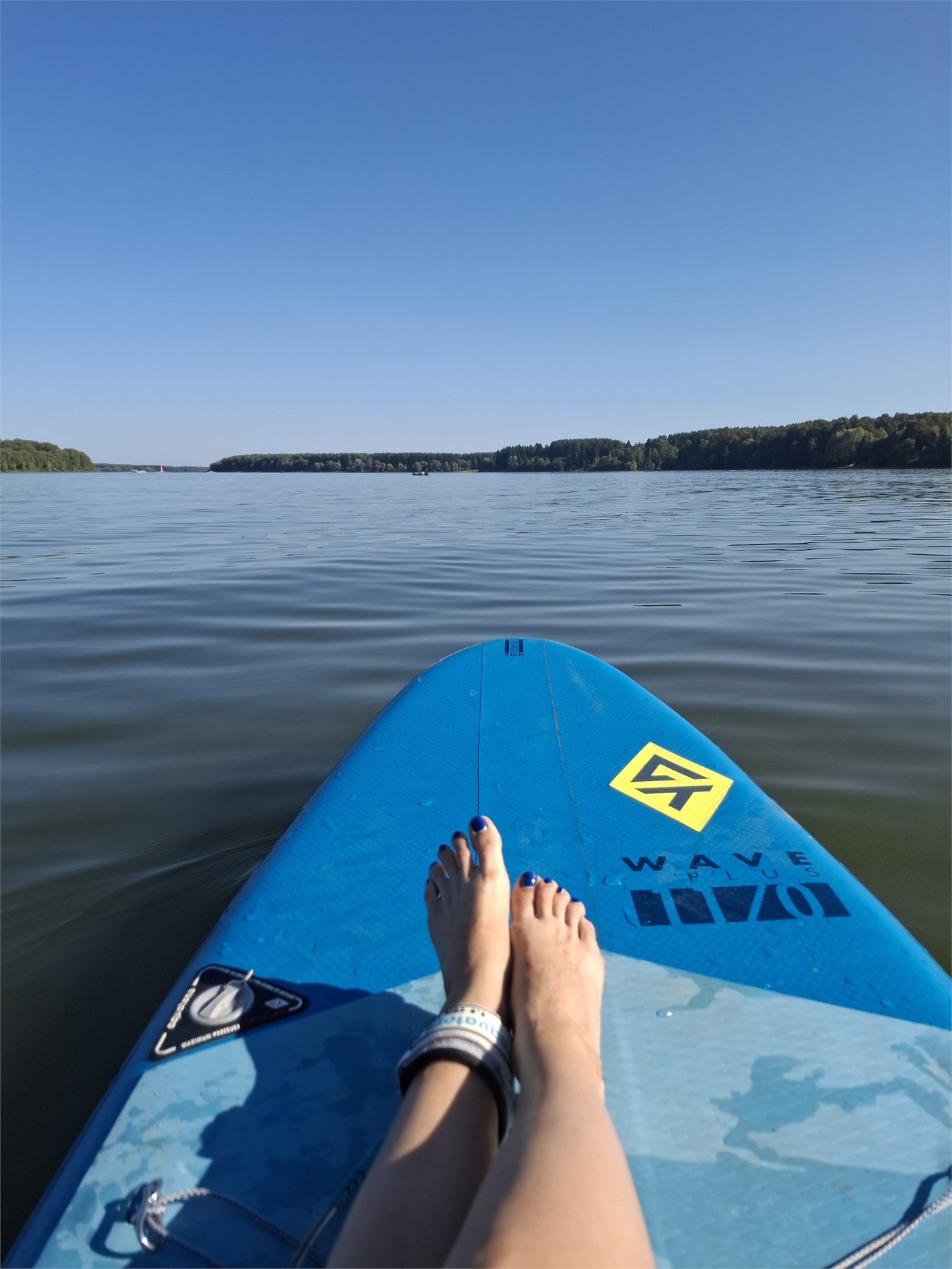 SUP-доска на Можайском водохранилище